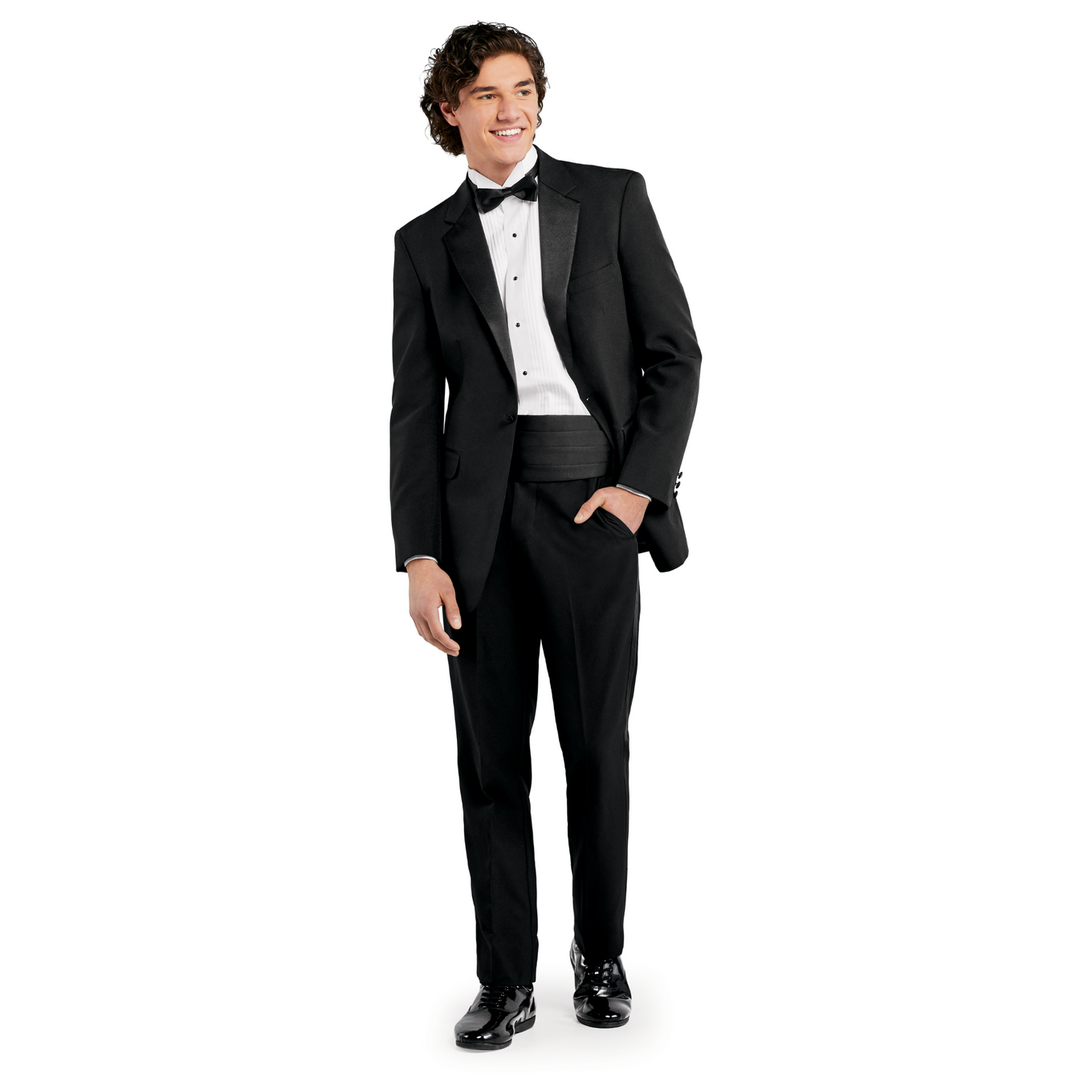 Notch Lapel Tuxedo Coat