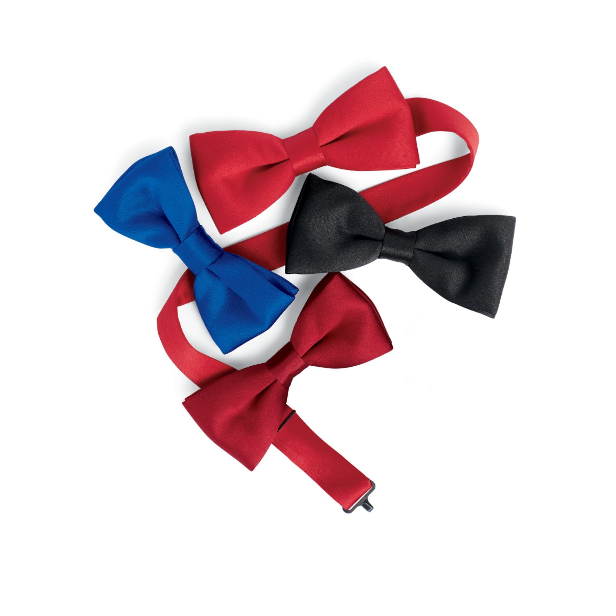 Satin Banded Bow Tie