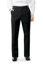 Flat Front Adjustable Tuxedo Pants
